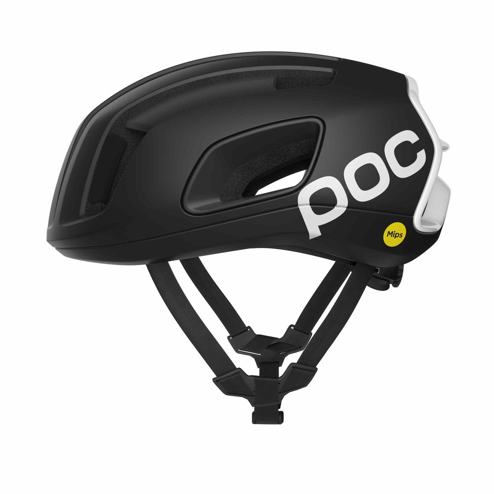 POC Cytal Gravel Helm Uranium Black Matt/Hydrogen White w. Logo