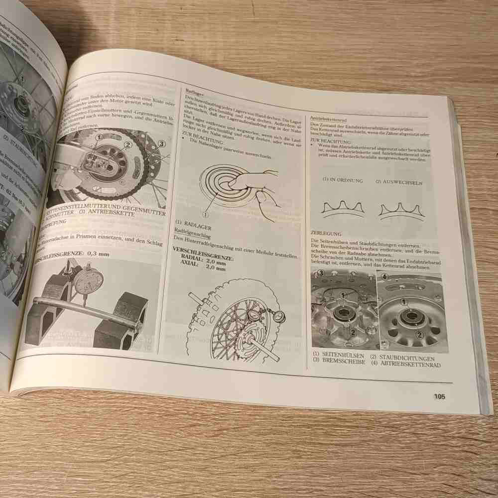 HONDA CR80R/CR80R2 1998 66GBF650 00X66-GBF-6500 Motorrad-Handbuch gebraucht