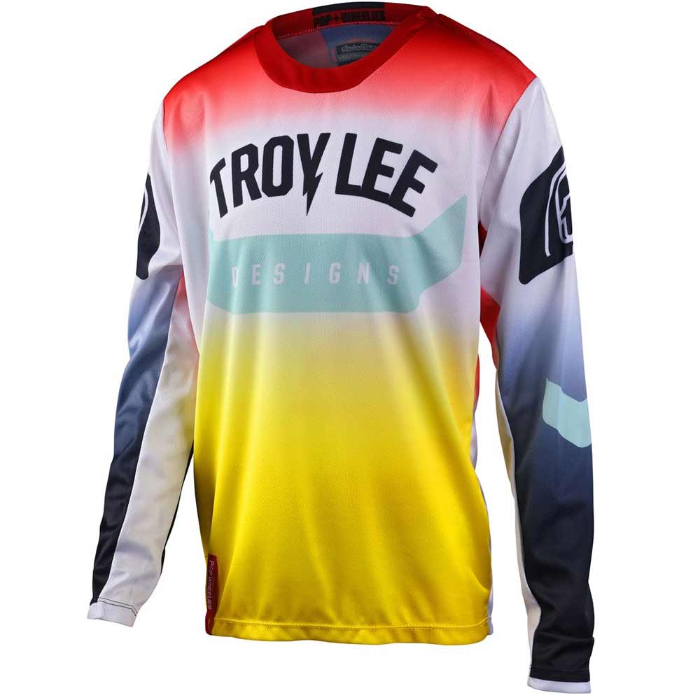 TROY LEE DESIGNS GP Arc Youth Kinder Jersey gelb rot