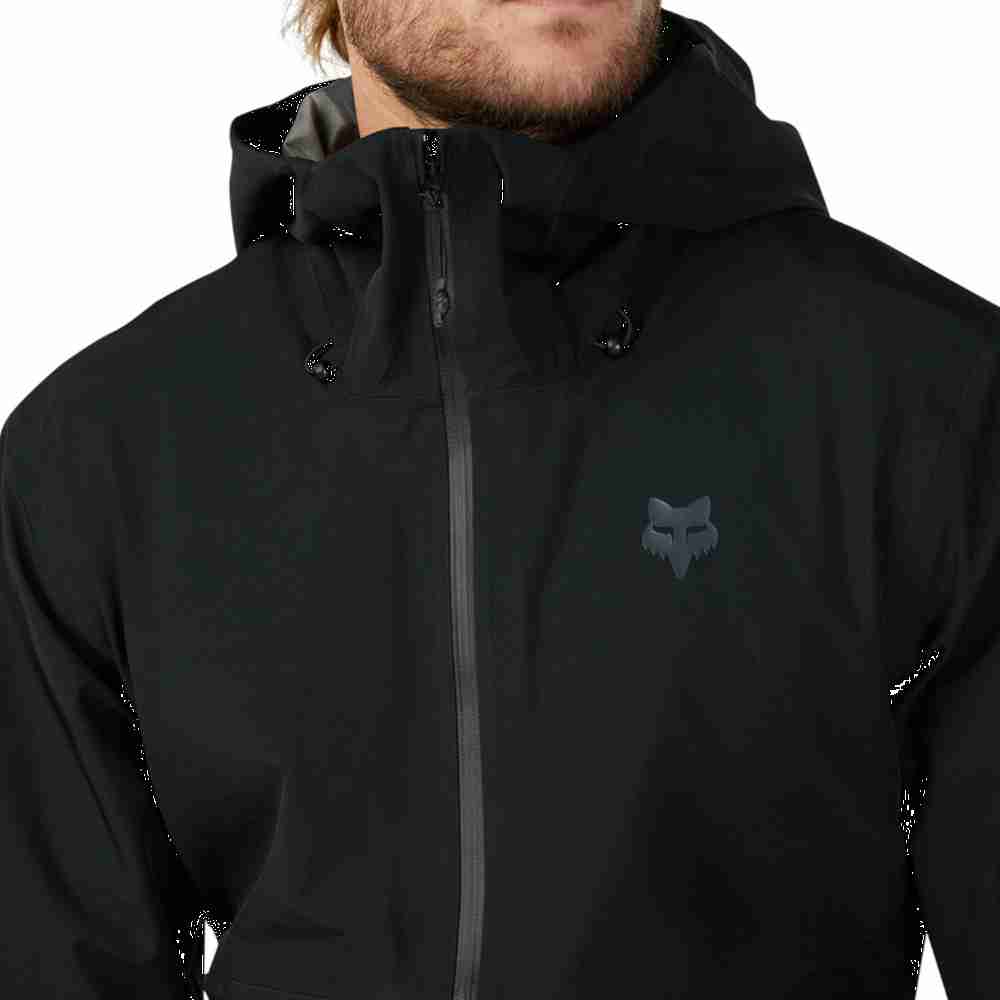 FOX DEFEND 3L WATER JACKET Regenjacke Schwarz