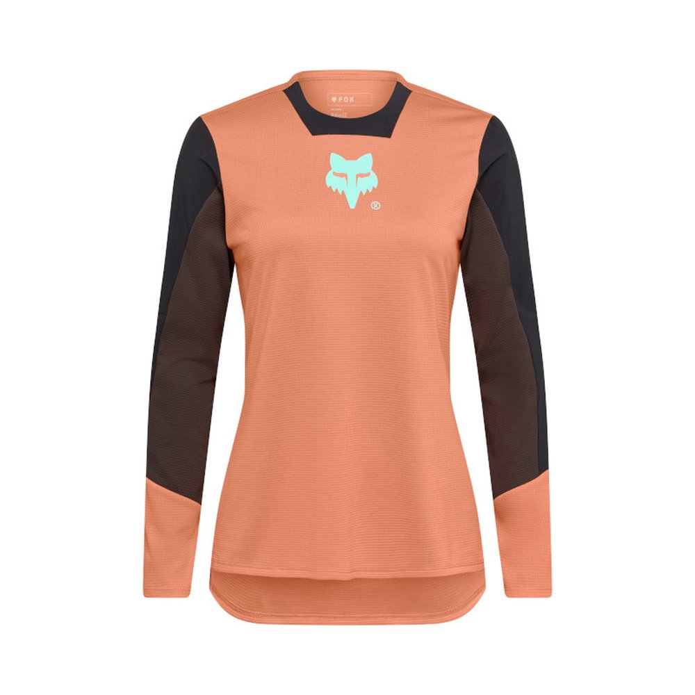 FOX W DEFEND LS JERSEY ELEVATED langärmlig für Frauen Hell/Pastel Pink