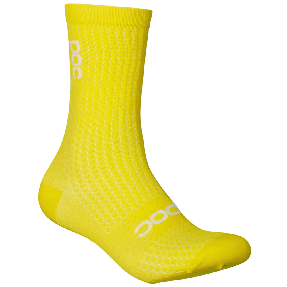 POC Y'S Essential Road Sock Socken aventurine gelb