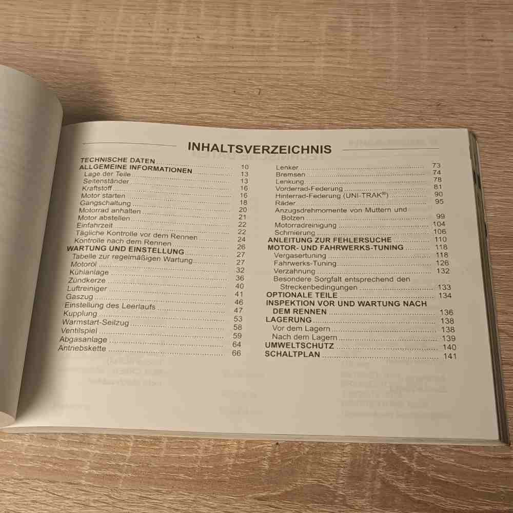 KAWASAKI KX250F (N) 2004 99976-1138 Motorrad-Handbuch gebraucht