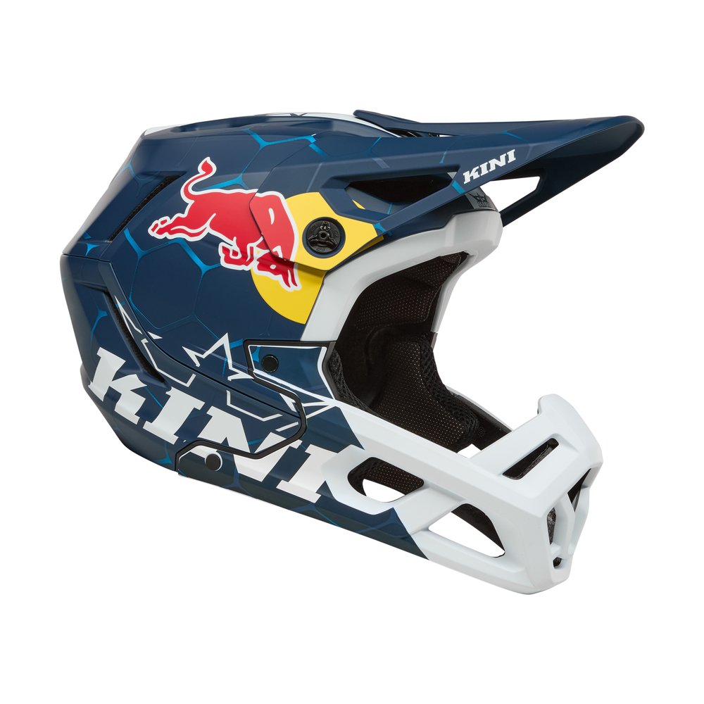 KINI RED BULL EC MTB Helm 1.0 blau/weiss KINI RED BULL EC MTB Helm 1.0 blau/weiss