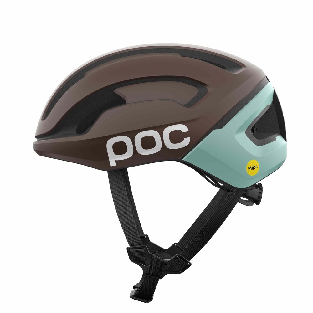 POC Omne Air MIPS Gravel Helm Bronzite Brown Matt/Lazurite Blue Matt
