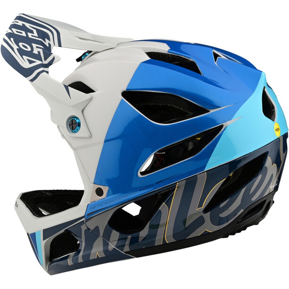 TROY LEE DESIGNS Stage Nova MIPS MTB Helm slate blau