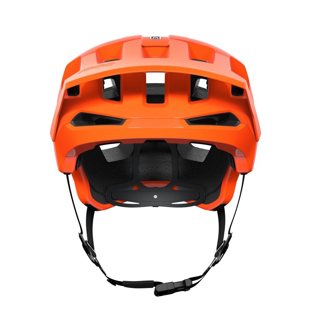 POC Kortal Race Mips MTB Helm fluorescent orange avip/uranium schwarz matt