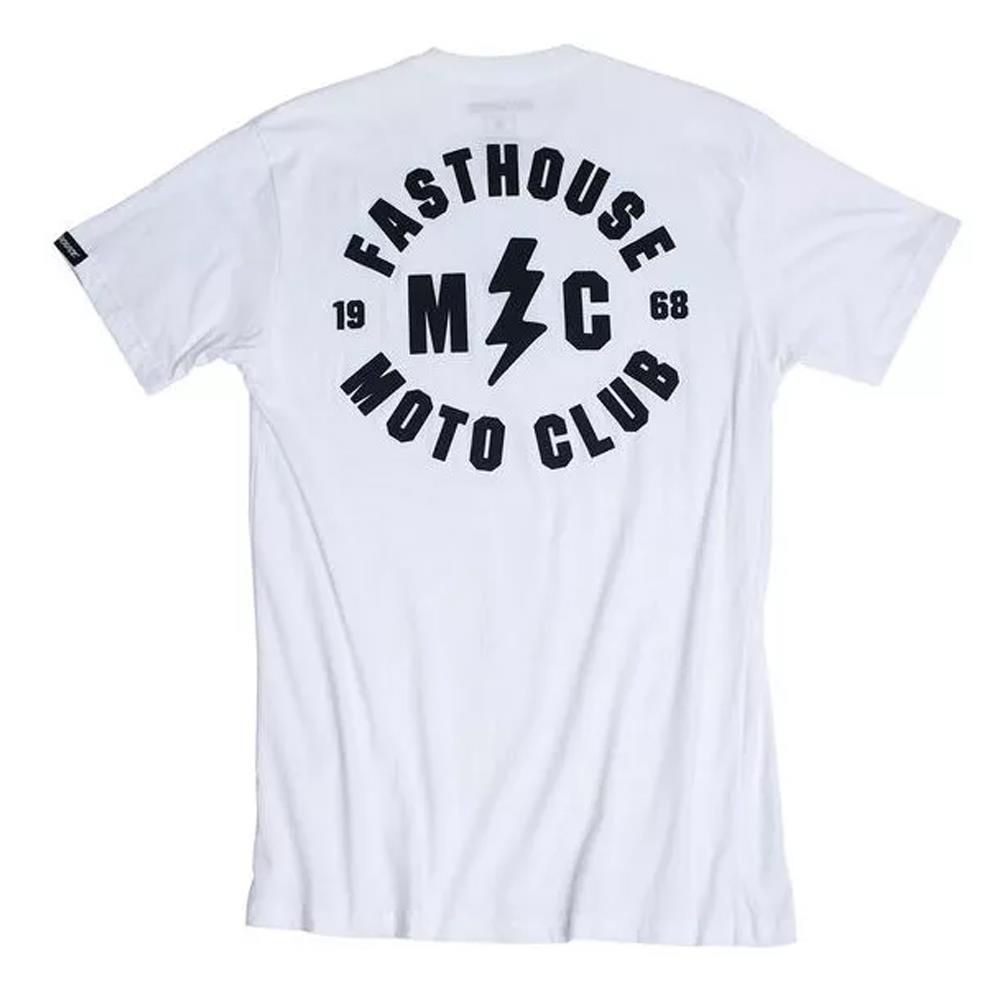 FASTHOUSE Moto Club T-Shirt weiss