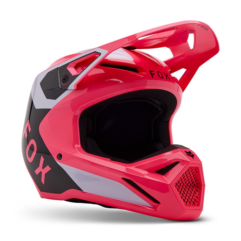 FOX V1 LEAN HELMET Motocross Helm Pink