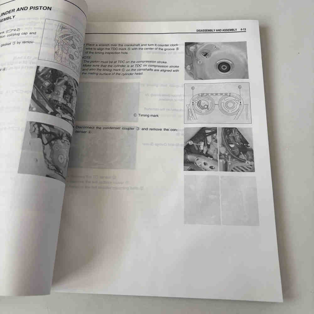 SUZUKI RM-Z 250 2010 99011-49H50-01A Motorrad-Handbuch gebraucht