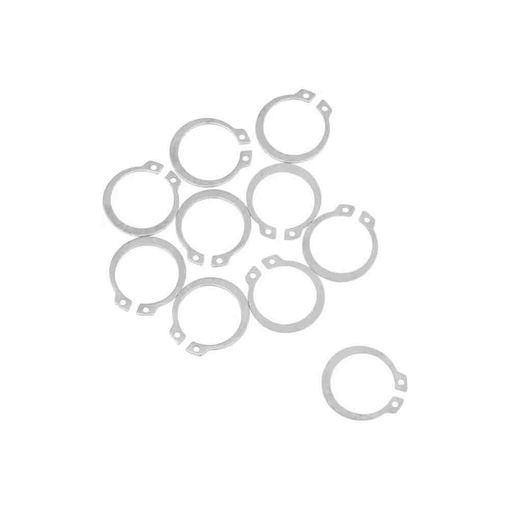 MOOSE RACING 25-6008 Nebenwellen-Unterlegscheibe/Sicherungsring-Satz 10er Pack