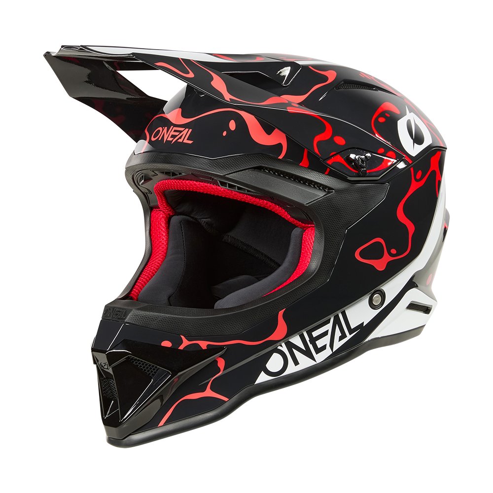 ONEAL 1SRS Motocross Helm Splash schwarz/rot ONEAL 1SRS Motocross Helm Splash schwarz/rot