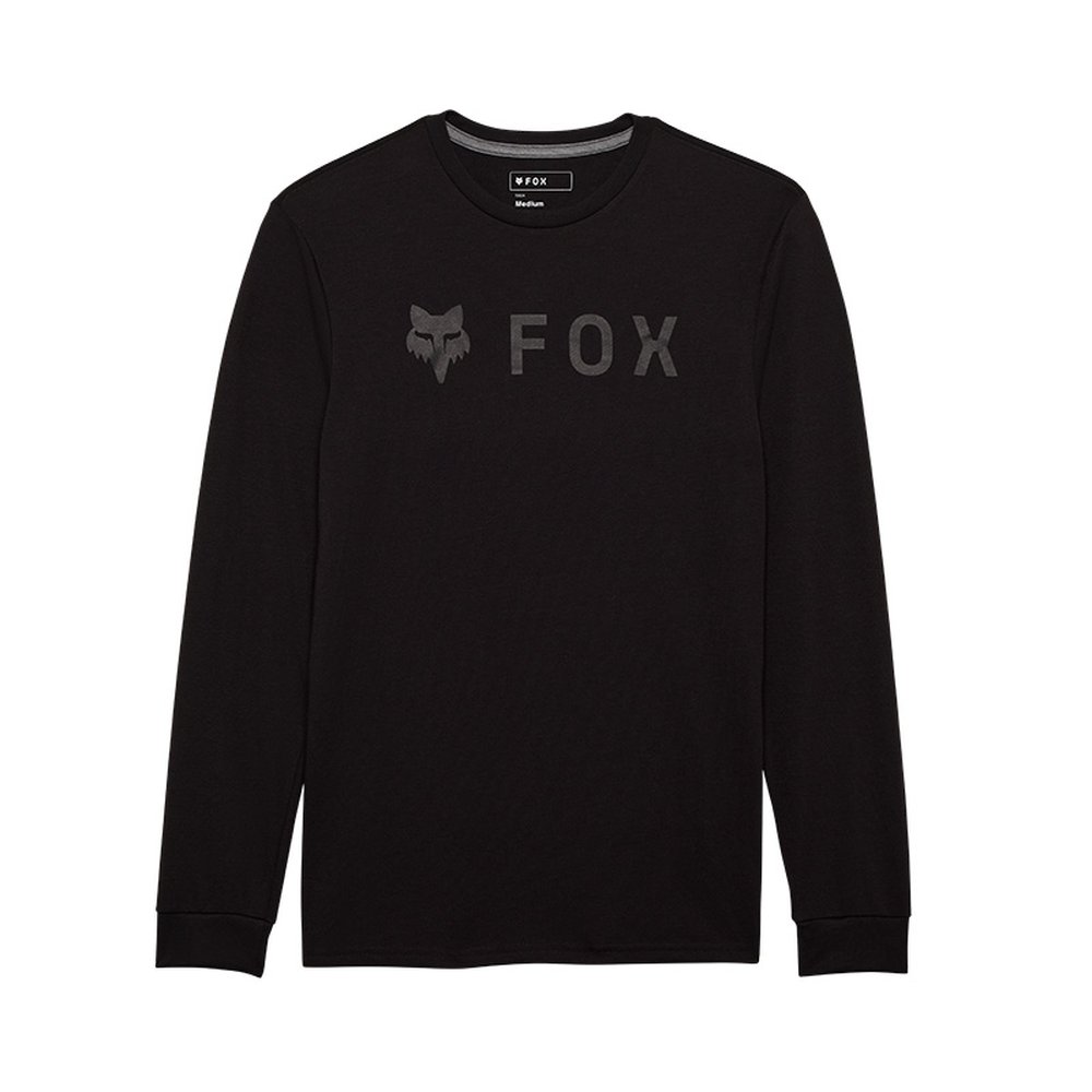 FOX ABSOLUTE LS TECH TEE Longsleeve Shirt langärmig Schwarz/Schwarz