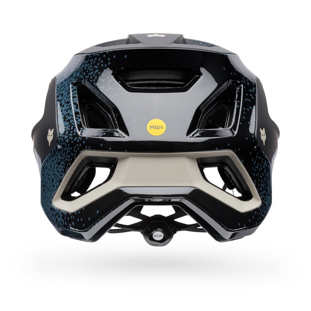 FOX SPEEDFRAME RS AURA CE Halbschale MTB Helm Dark Blau