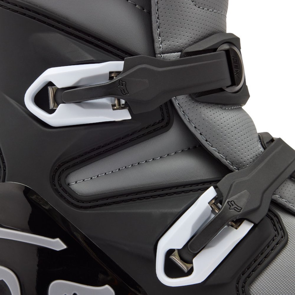 FOX COMP BOOT Motocross Stiefel Schwarz/Grau