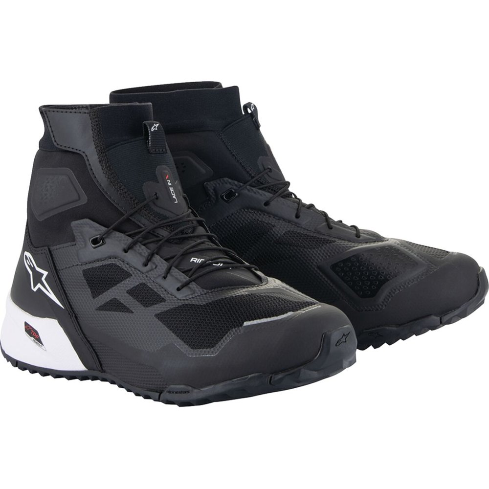 ALPINESTARS CR-1 Motorrad Schuhe schwarz weiss ALPINESTARS CR-1 Motorrad Schuhe schwarz weiss