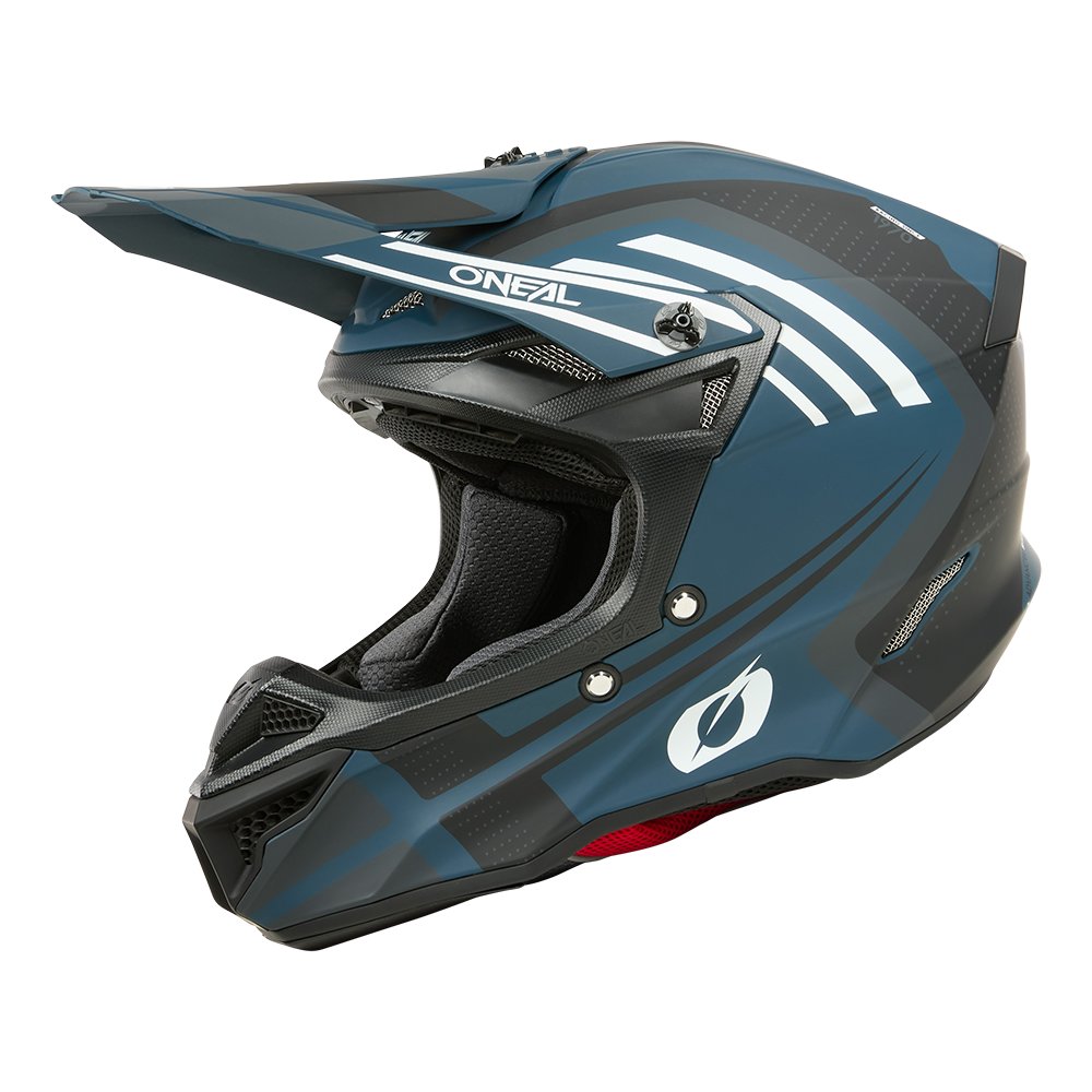 ONEAL 5SRS Polyacrylite Helm Spike blau weiss