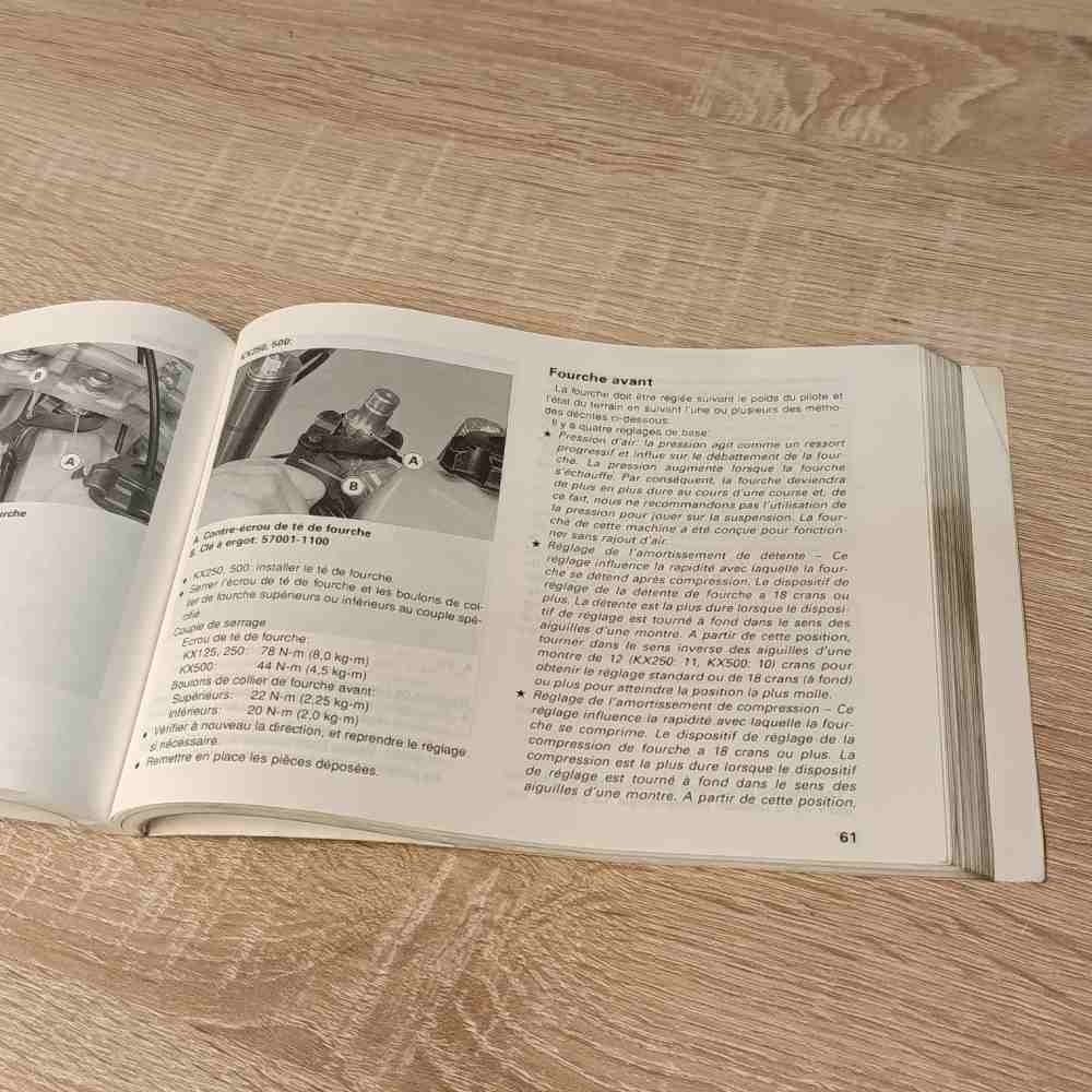 KAWASAKI KX125-K5 KX250-K5 KX500-E10 99976-1001-01 Motorrad-Handbuch gebraucht