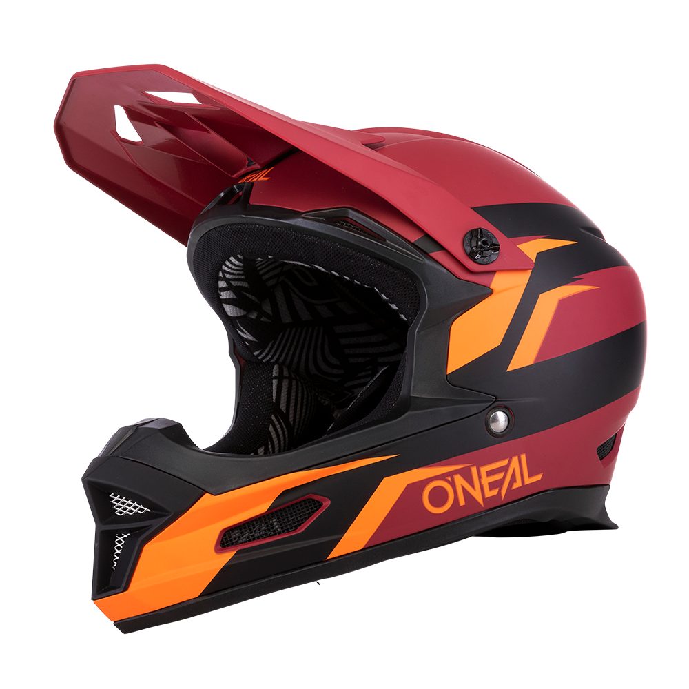 ONEAL Fury Stage MTB Helm rot orange