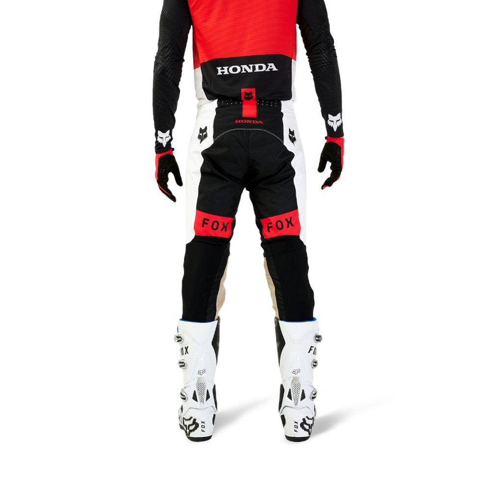 FOX FLEXAIR HONDA PANT Motocross Hose Schwarz/Weiss