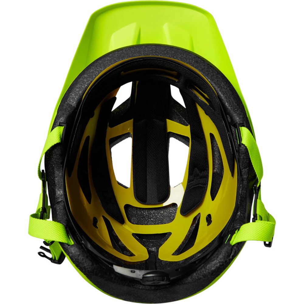 FOX MAINFRAME HELMET TRVRS MTB Helm Neon Gelb