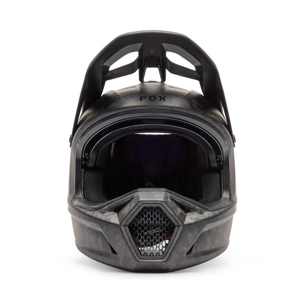 FOX RAMPAGE RS MATTE BLACK Fullface MTB Helm Matt Schwarz