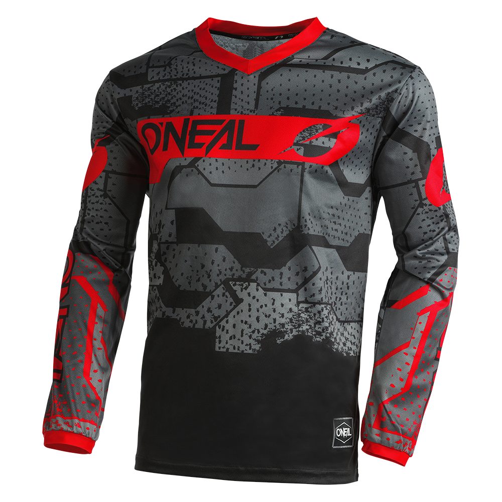 ONEAL Element Camo V.22 MX Jersey schwarz rot