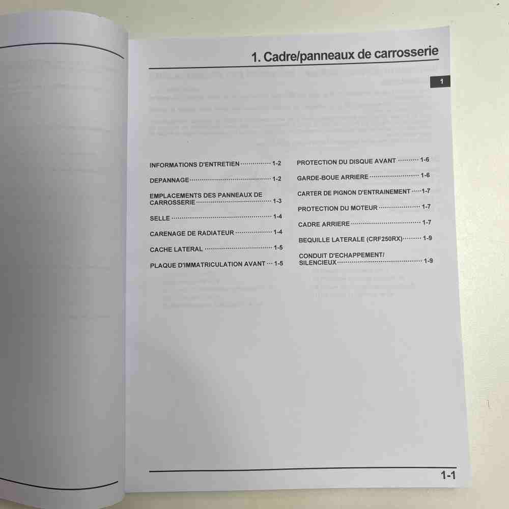 HONDA CRF 250R/RX 2023 63K95X10 00X63-K95-X100 Motorrad-Handbuch gebraucht