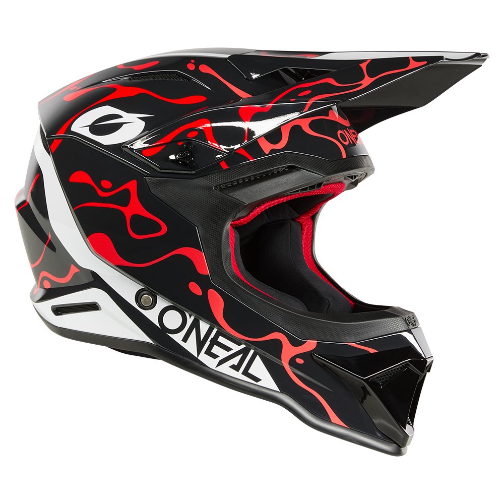 ONEAL 1SRS Motocross Helm Splash schwarz/rot ONEAL 1SRS Motocross Helm Splash schwarz/rot