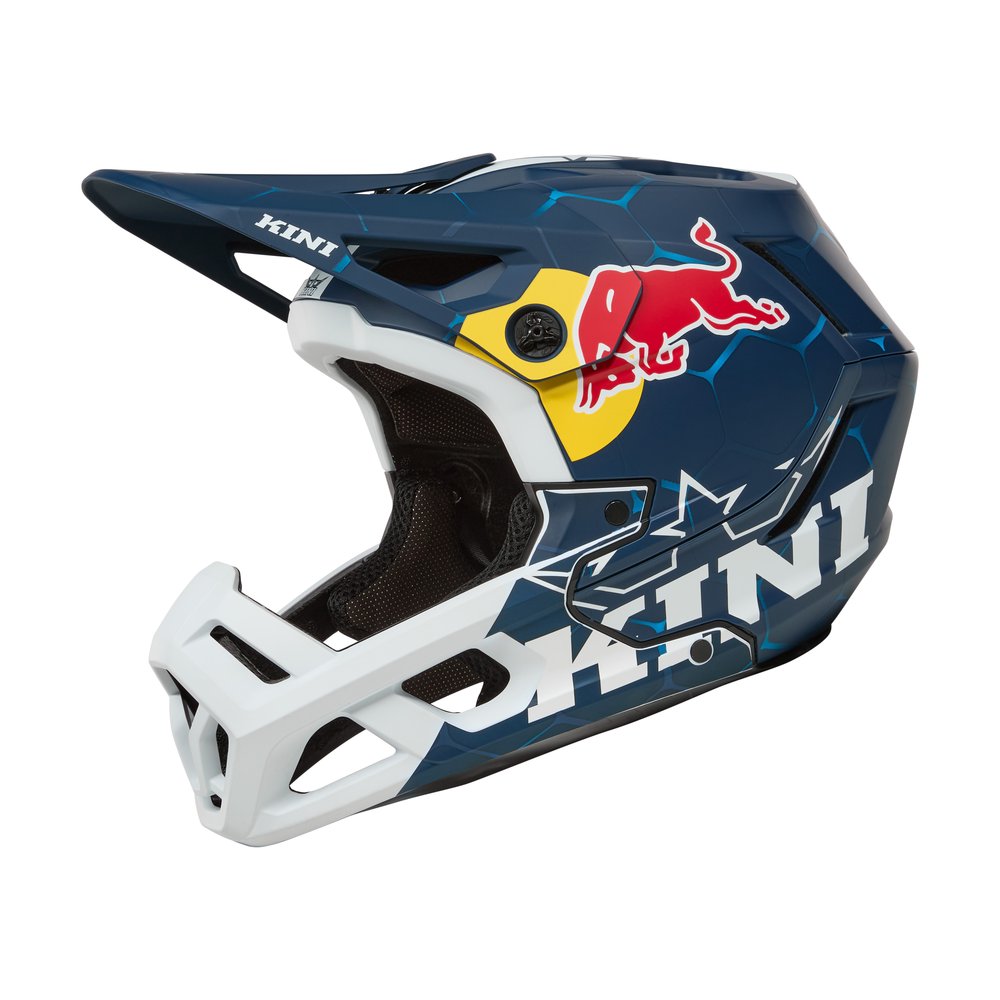 KINI RED BULL EC MTB Helm 1.0 blau/weiss KINI RED BULL EC MTB Helm 1.0 blau/weiss