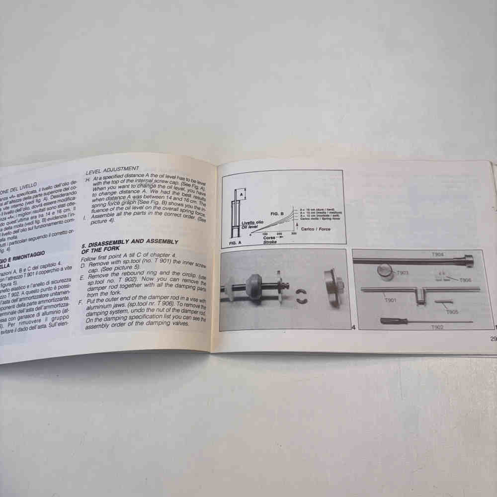 CAGIVA WMX 125 1987 Cross 53901 Motorrad-Handbuch gebraucht