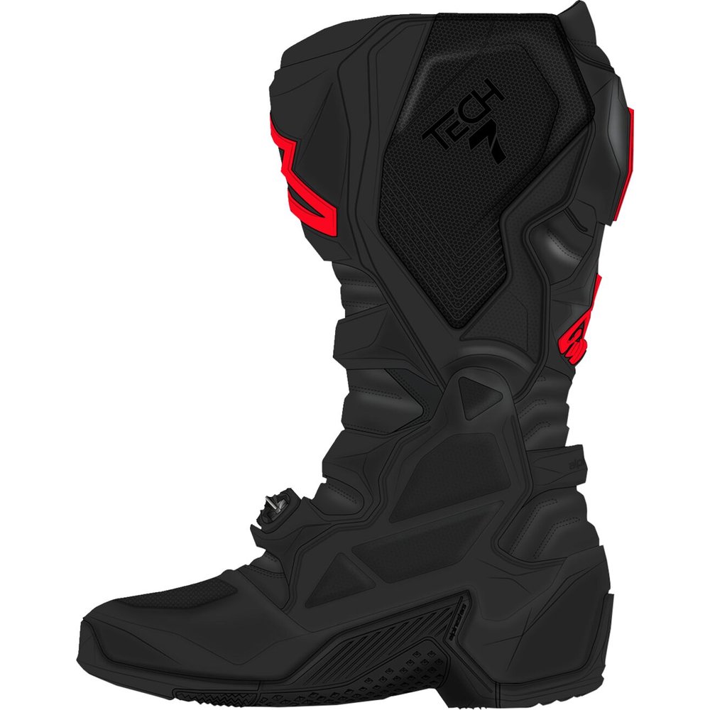 ALPINESTARS Tech 7 Motocross Stiefel schwarz/neon rot
