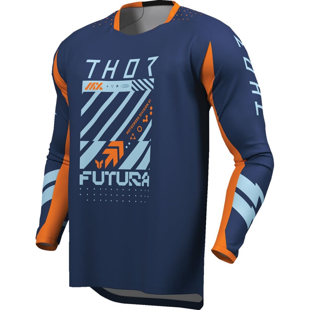 THOR Launchmode Futura Youth Kinder Jersey navy blau/orange