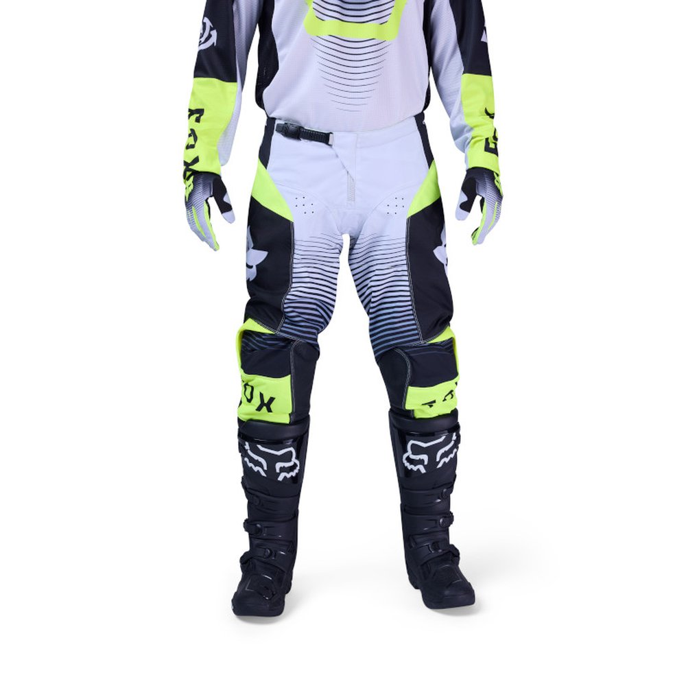 FOX 180 COLLECT PANT Motocross Hose Grau/Gelb