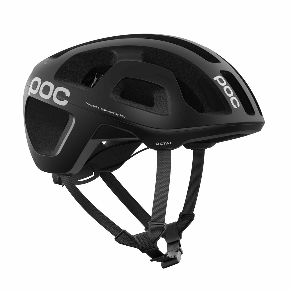 POC Octal MIPS Gravel Helm Uranium Black Matt