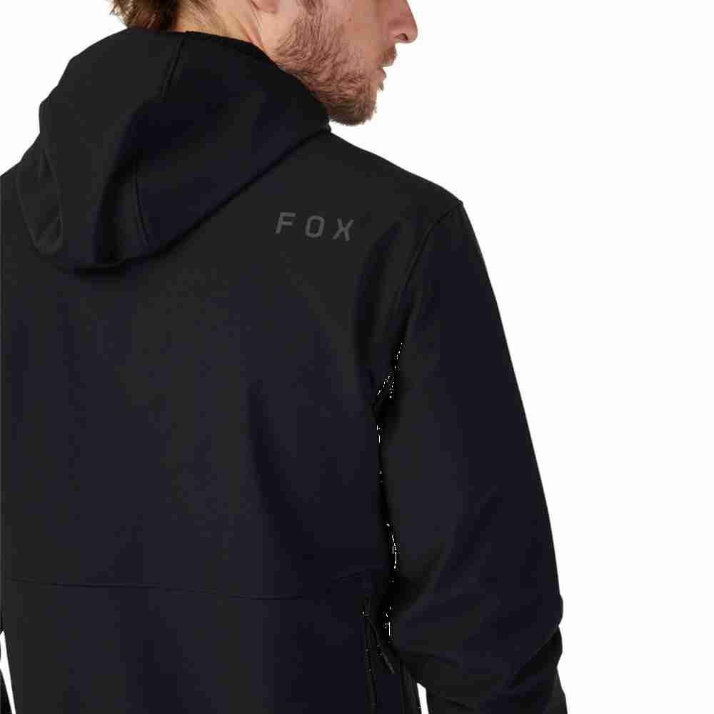 FOX RANGER FIRE HOODIE MTB Jacke Schwarz
