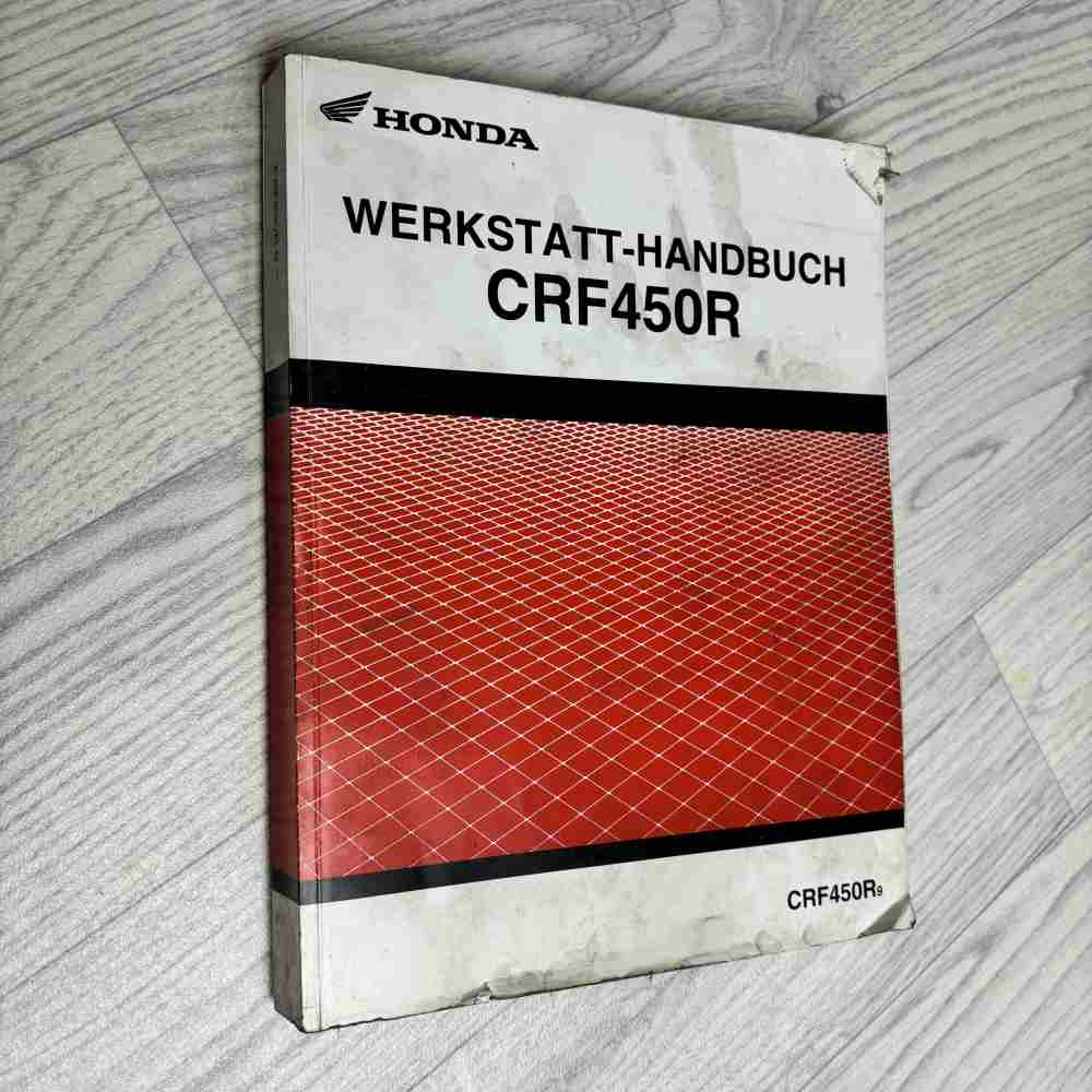 HONDA CRF 450 R 2009 64MEN50 Motorrad-Handbuch gebraucht