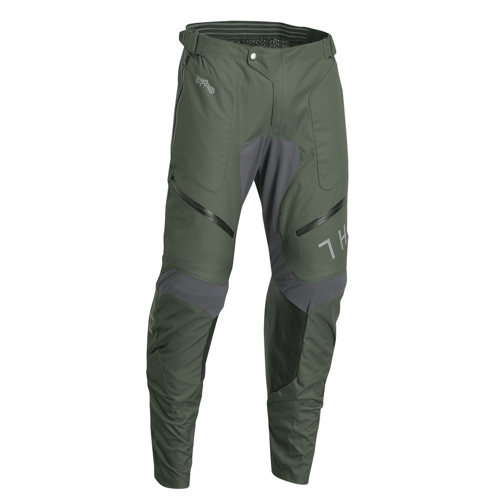 THOR Terrain ITB Motocross Hose army grün grau THOR Terrain ITB Motocross Hose army grün grau