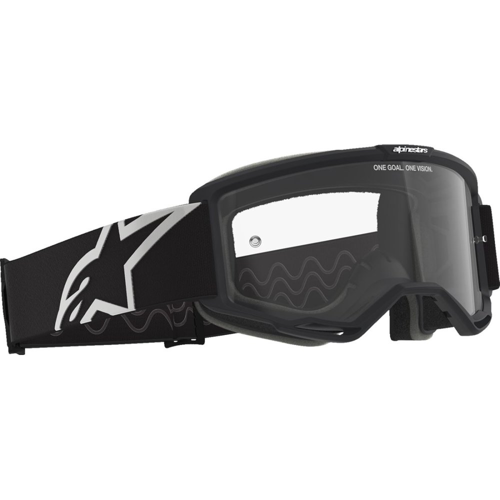 ALPINESTARS Vision OTG Brille MX Goggle schwarz/grau Clear ALPINESTARS Vision OTG Brille MX Goggle schwarz/grau Clear