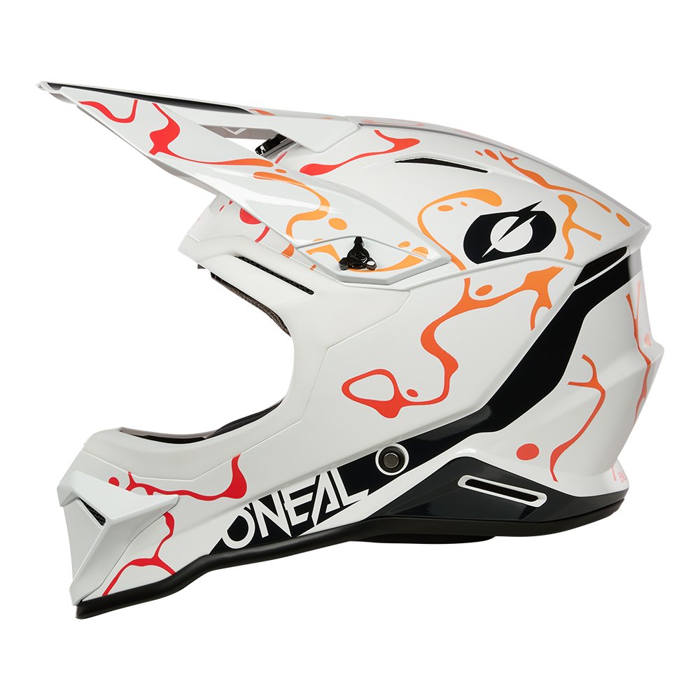 ONEAL 1SRS Motocross Helm Splash weiss/orange