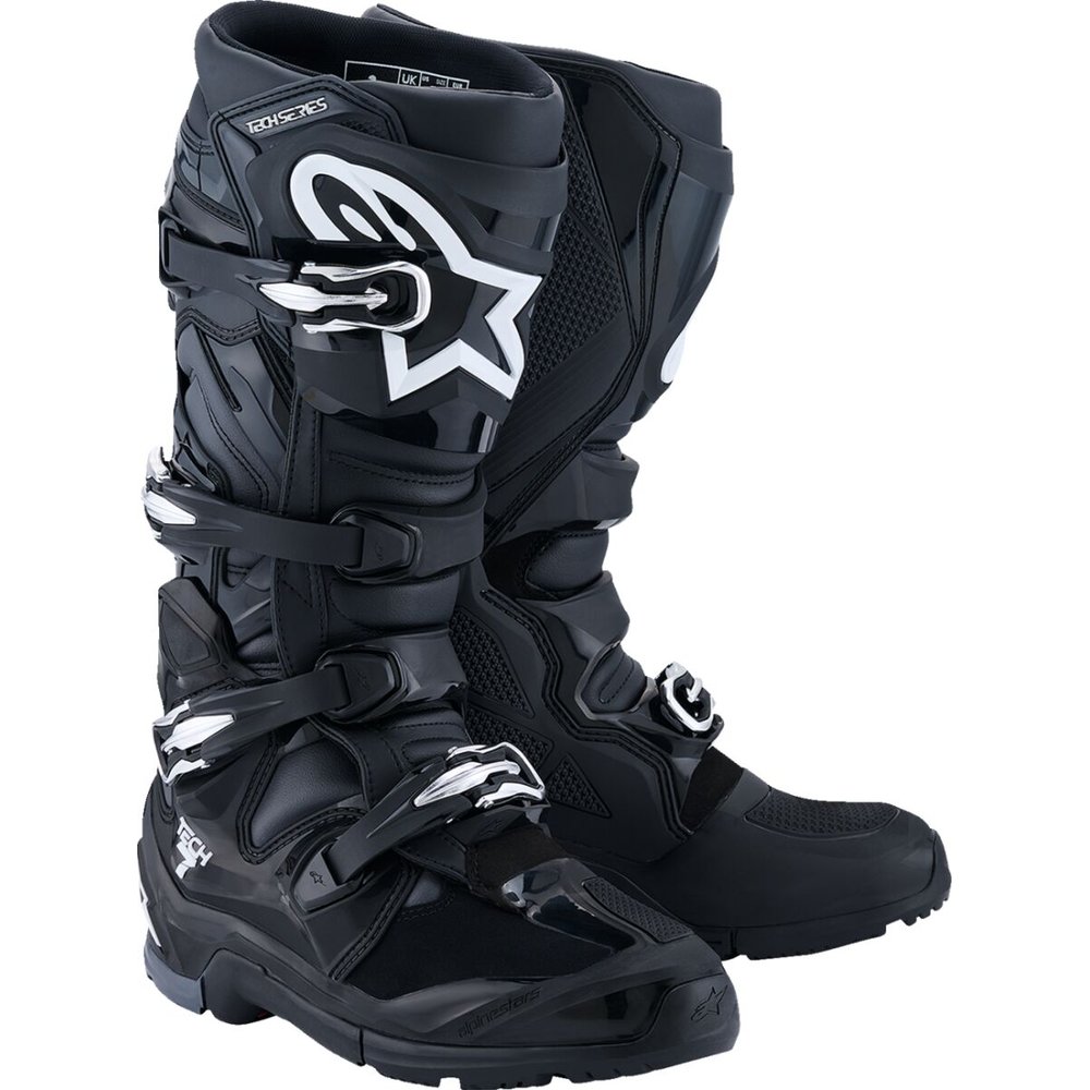 ALPINESTARS Tech 7 Motocross Stiefel Enduro schwarz/grau/weiss