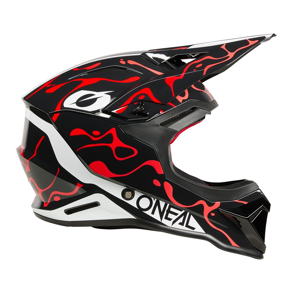 ONEAL 1SRS Motocross Helm Splash schwarz/rot ONEAL 1SRS Motocross Helm Splash schwarz/rot