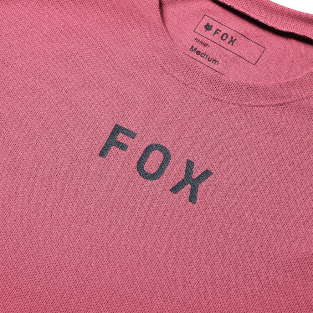 FOX RANGER SS JERSEY WORDMARK kurzärmlig Dark Pink