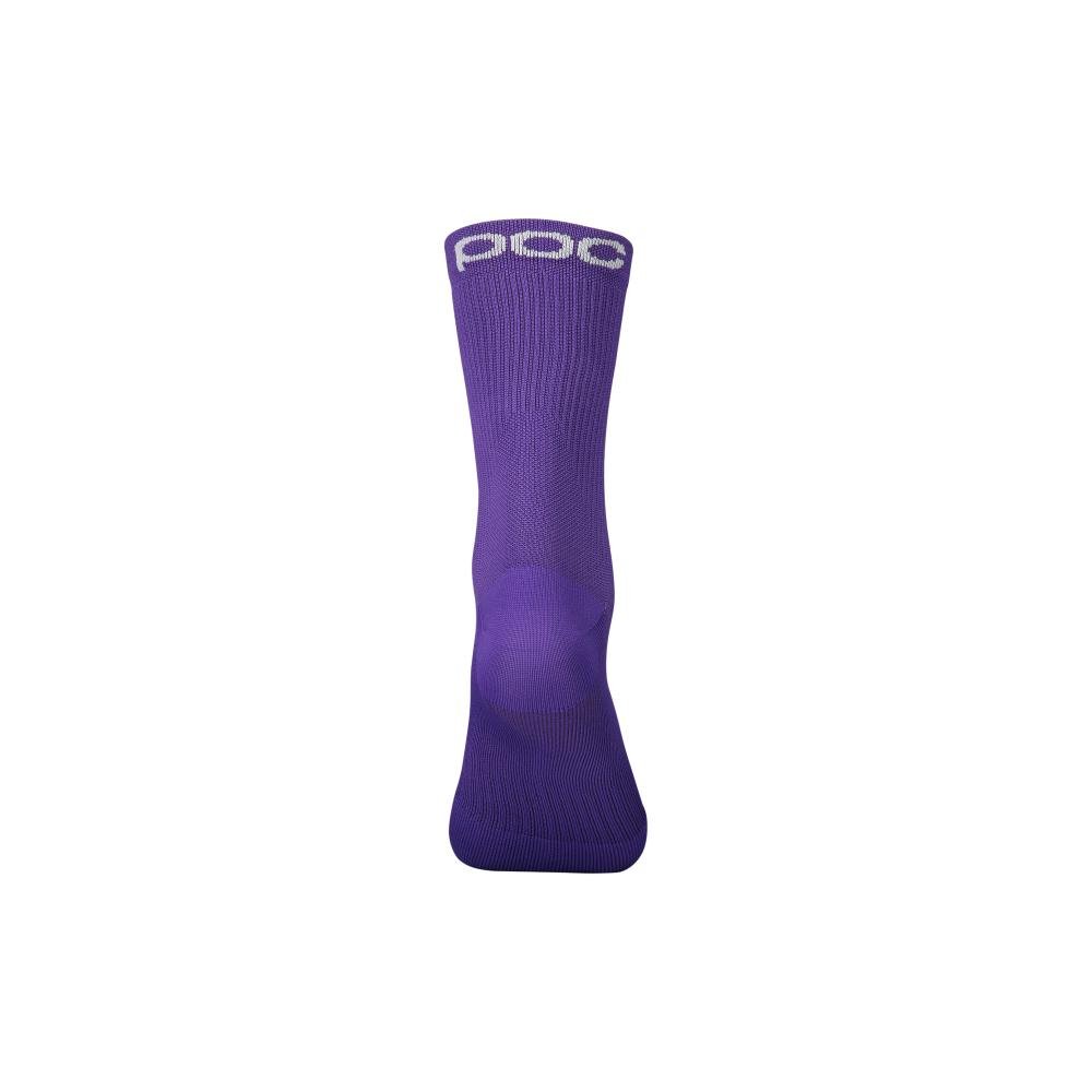 POC Lithe MTB Sock Mid Socken sapphire lila