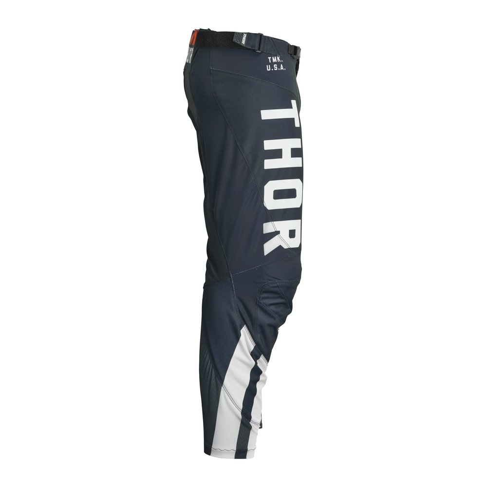 THOR Pulse Combat Motocross Hose blau weiss