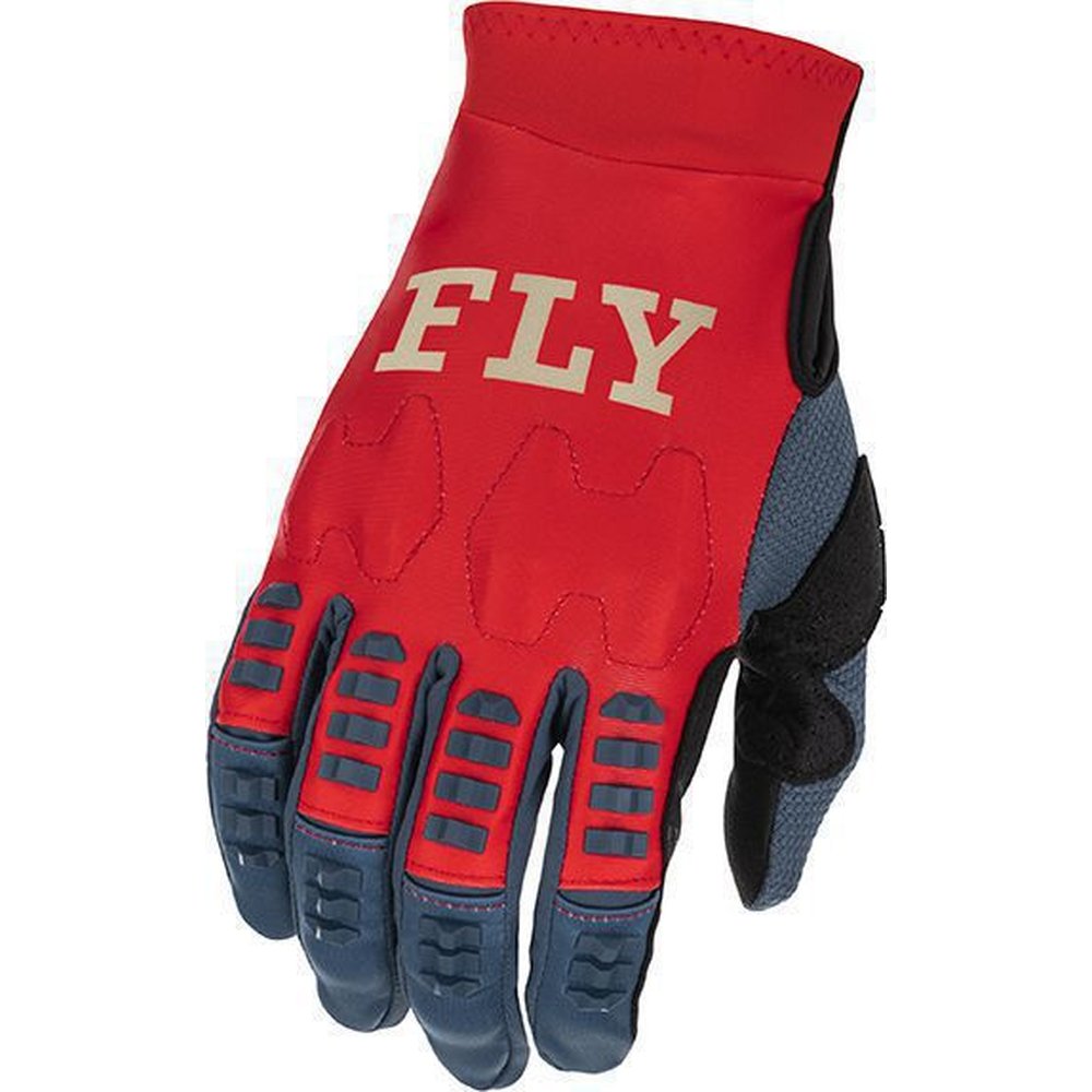 FLY Evolution MX MTB Handschuhe rot grau
