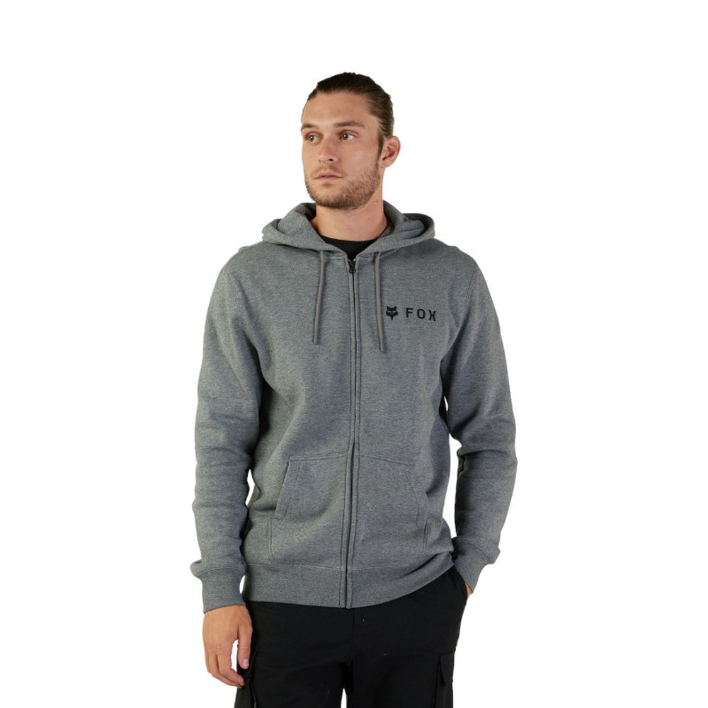 FOX ABSOLUTE FLEECE ZIP Hoodie Kapuzen Pullover Heather Graphite