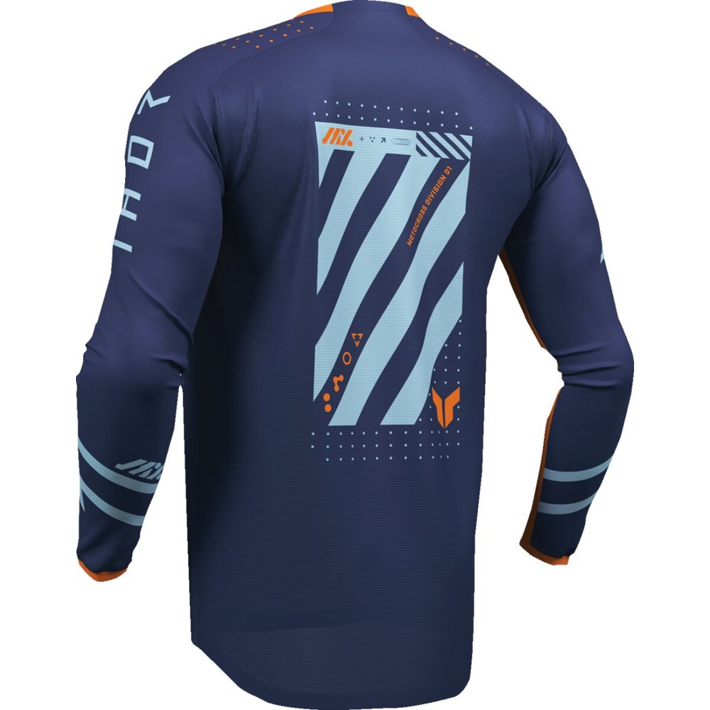 THOR Launchmode Futura Youth Kinder Jersey navy blau/orange
