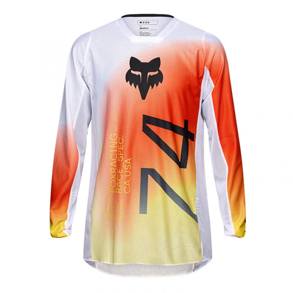 FOX 180 AIR HAZE JERSEY Weiss