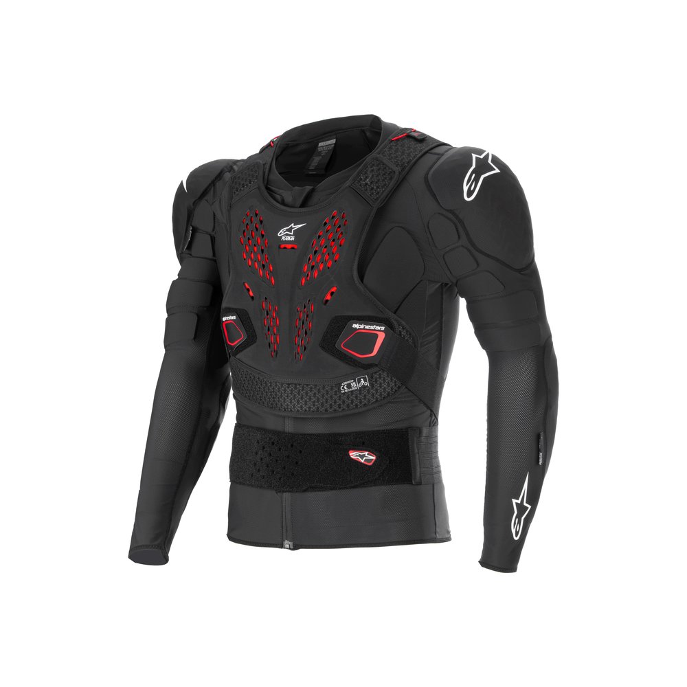 ALPINESTARS Bionic Pro v3 Plasma Protektorjacke schwarz rot weiss